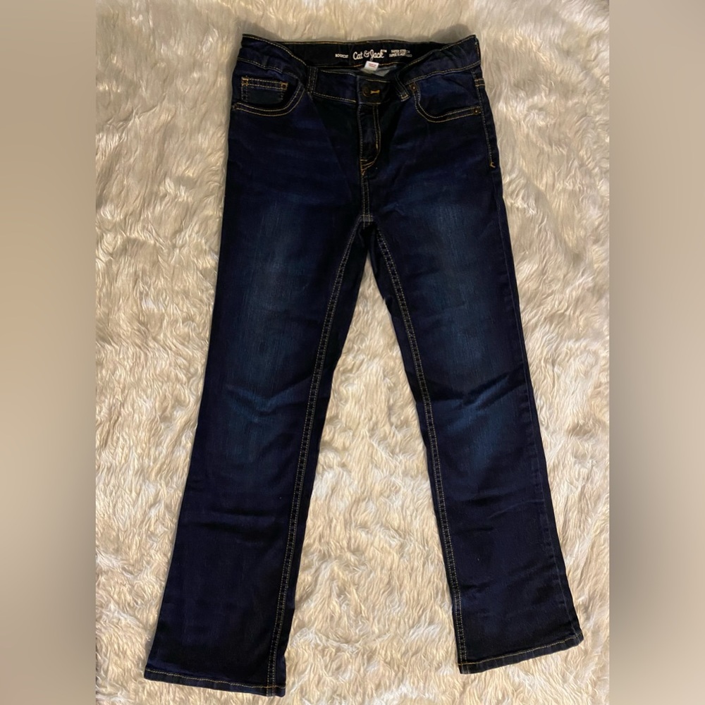 Cat & Jack girl’s blue jean (Size: 10)